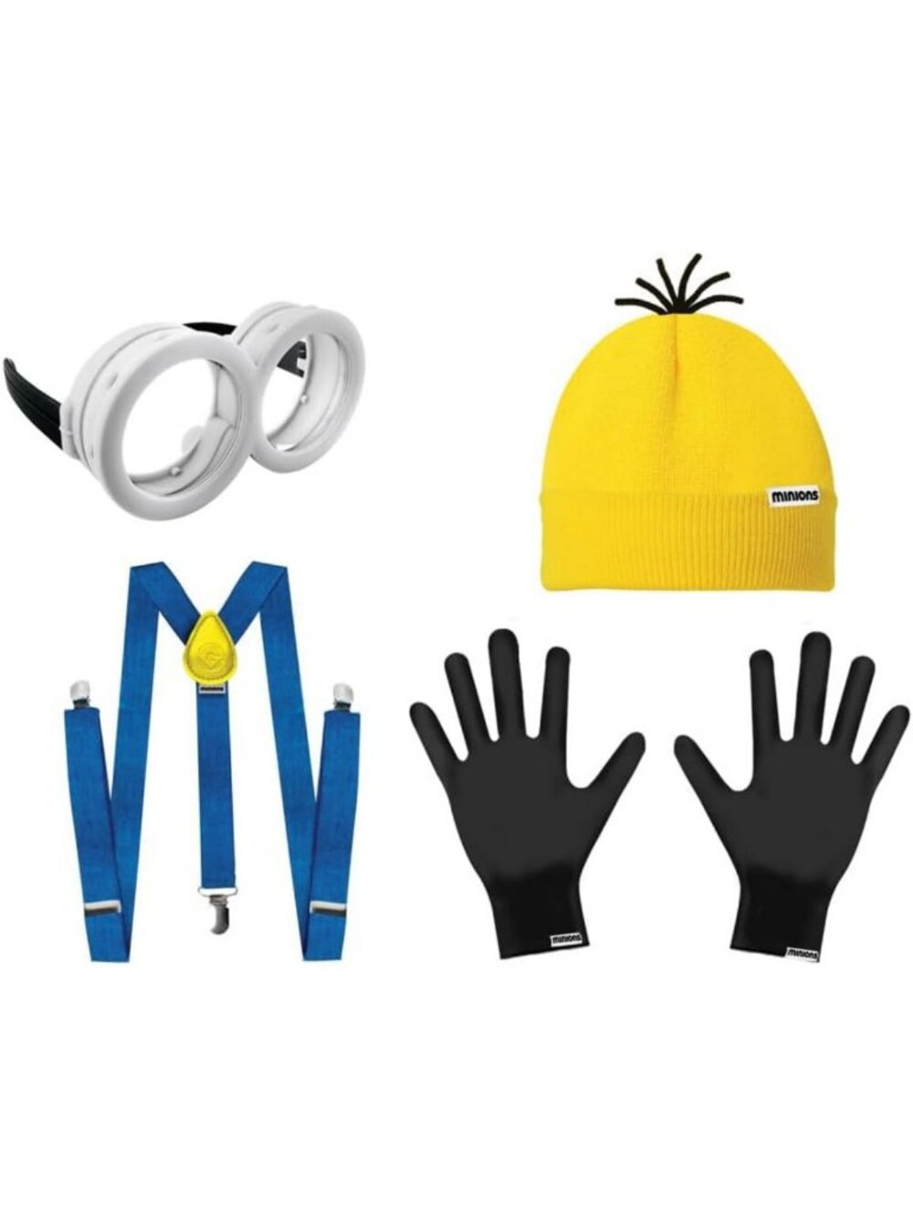 Despicable Me Minions Accessories Set | Goggles, Hats, Gloves & More Fun Gear